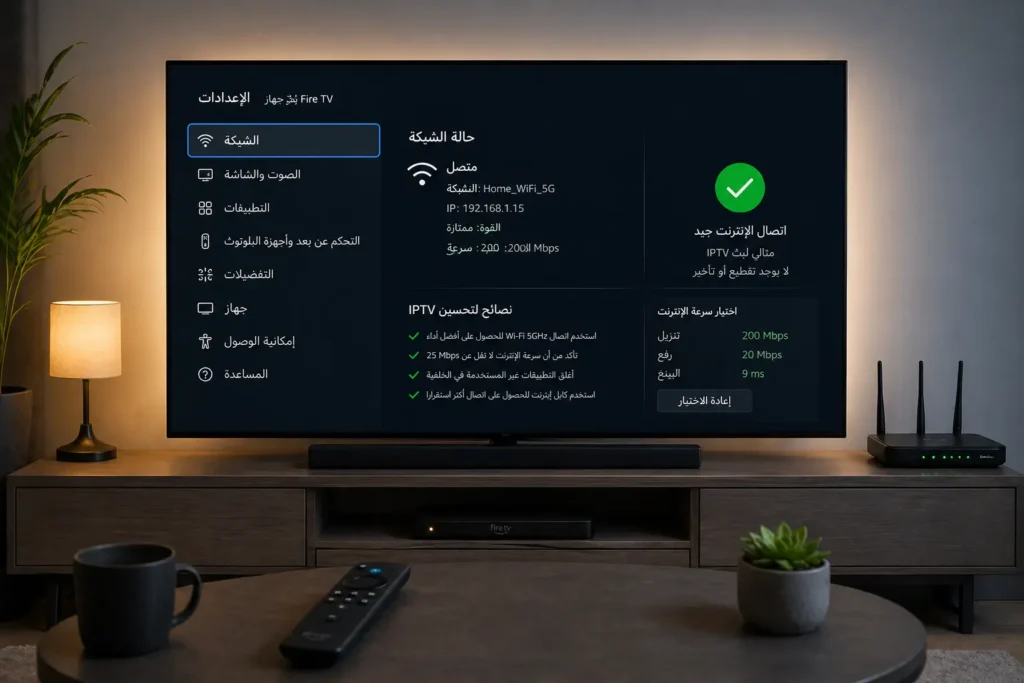 تحسين أداء IPTV على Fire Stick للحصول على مشاهدة بدون تقطيع