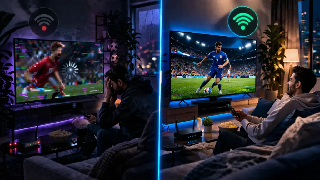 IPTV بدون تقطيع