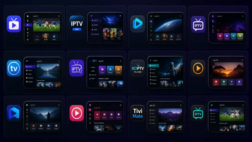 مشغل IPTV للتلفاز الذكي
