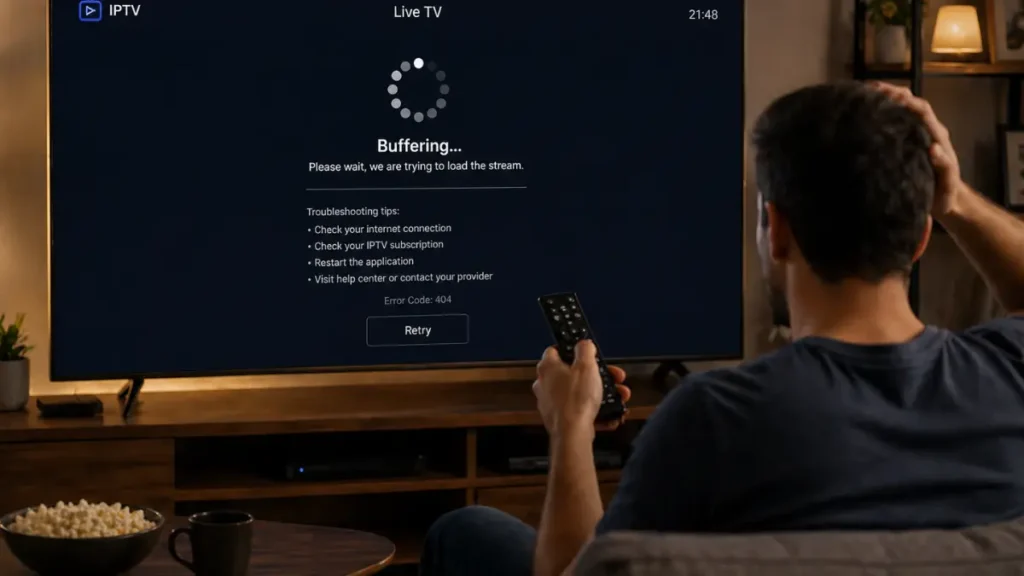 حل مشاكل IPTV مثل التقطيع وعدم التحميل على Smart TV