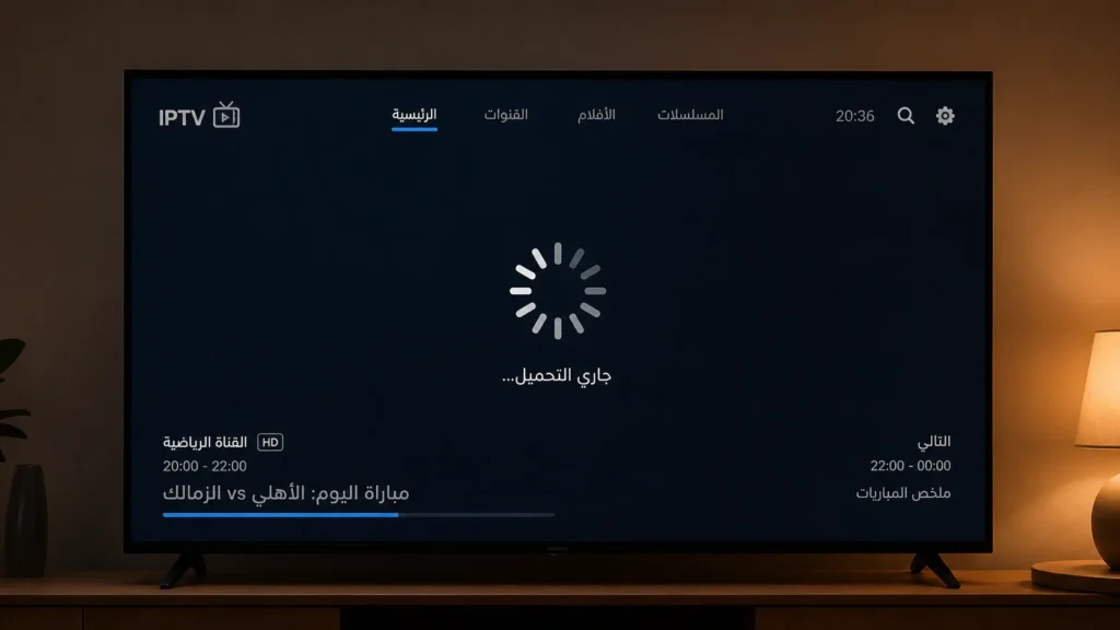 انقطاع IPTV المفاجئ