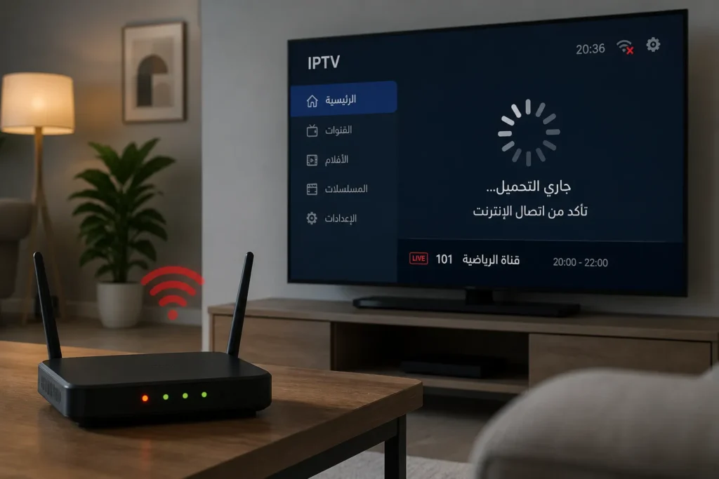 حل مشاكل IPTV
