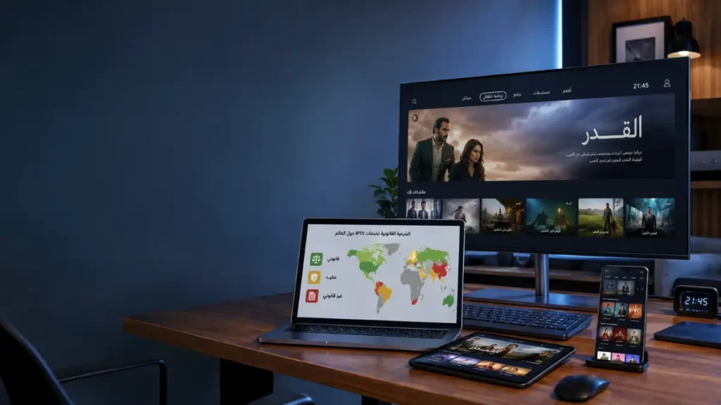 هل IPTV قانوني في بلدك