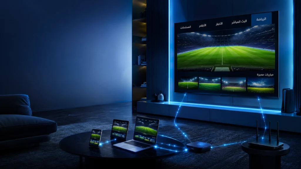أفضل IPTV لمشاهدة المباريات